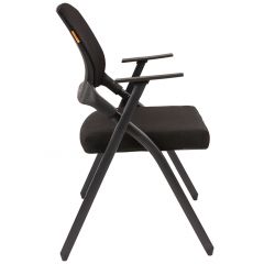 Кресло для посетителей CHAIRMAN NEXX (ткань стандарт черный/сетка DW-01) в Лысьве - lysva.mebel24.online | фото 3