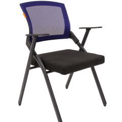 Кресло для посетителей CHAIRMAN NEXX (ткань стандарт черный/сетка DW-61) в Лысьве - lysva.mebel24.online | фото