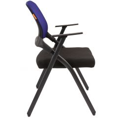 Кресло для посетителей CHAIRMAN NEXX (ткань стандарт черный/сетка DW-61) в Лысьве - lysva.mebel24.online | фото 3