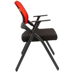 Кресло для посетителей CHAIRMAN NEXX (ткань стандарт черный/сетка DW-69) в Лысьве - lysva.mebel24.online | фото 3