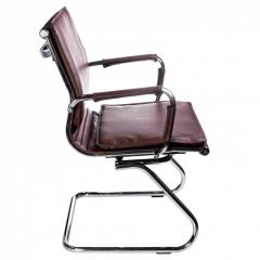 Кресло для посетителя Бюрократ CH-993-Low-V/Brown коричневый в Лысьве - lysva.mebel24.online | фото 2