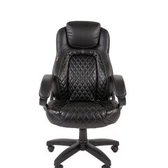 Кресло для руководителя  CHAIRMAN 432 (Экокожа черная) в Лысьве - lysva.mebel24.online | фото 2