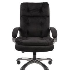 Кресло для руководителя  CHAIRMAN 442 (ткань черная) в Лысьве - lysva.mebel24.online | фото