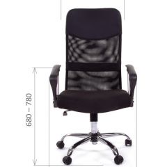 Кресло для руководителя CHAIRMAN 610 N (15-21 черный/сетка черный) в Лысьве - lysva.mebel24.online | фото 4