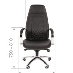Кресло для руководителя CHAIRMAN 950 (Экокожа) Черное в Лысьве - lysva.mebel24.online | фото 4