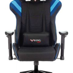 Кресло игровое Бюрократ VIKING 4 AERO BLUE черный/синий в Лысьве - lysva.mebel24.online | фото 3