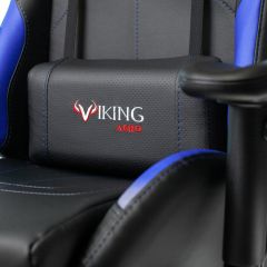 Кресло игровое Бюрократ VIKING 5 AERO BLUE черный/синий в Лысьве - lysva.mebel24.online | фото 7