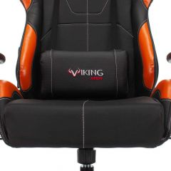 Кресло игровое Бюрократ VIKING 5 AERO ORANGE черный/оранжевый в Лысьве - lysva.mebel24.online | фото 7