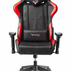 Кресло игровое Бюрократ VIKING 5 AERO RED черный/красный в Лысьве - lysva.mebel24.online | фото 3