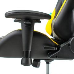 Кресло игровое Бюрократ VIKING 5 AERO YELLOW черный/желтый в Лысьве - lysva.mebel24.online | фото 5