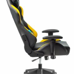 Кресло игровое Бюрократ VIKING 5 AERO YELLOW черный/желтый в Лысьве - lysva.mebel24.online | фото 2