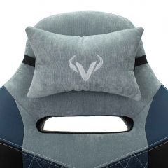 Кресло игровое Бюрократ VIKING 6 KNIGHT BL FABRIC синий в Лысьве - lysva.mebel24.online | фото 7