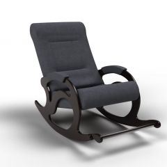 Кресло-качалка Тироль 12-Т-ГР (тканьвенге) ГРАФИТ в Лысьве - lysva.mebel24.online | фото