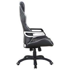 Кресло компьютерное BRABIX Techno Pro GM-003 (экокожа черное/серое, вставки серые) 531814 в Лысьве - lysva.mebel24.online | фото 3
