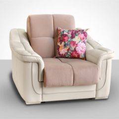 Кресло-кровать + Пуф Кристалл (ткань до 300) НПБ в Лысьве - lysva.mebel24.online | фото 1