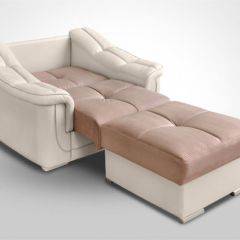 Кресло-кровать + Пуф Кристалл (ткань до 300) НПБ в Лысьве - lysva.mebel24.online | фото 3