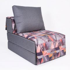 Кресло-кровать бескаркасное Харви (серый-сноу манго) в Лысьве - lysva.mebel24.online | фото