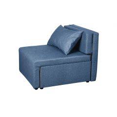 Кресло-кровать Милена (синий) Велюр в Лысьве - lysva.mebel24.online | фото 1