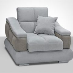 Кресло-кровать + Пуф Голливуд (ткань до 300) НПБ в Лысьве - lysva.mebel24.online | фото 1