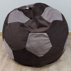 Кресло-мешок Мяч M (Vital Chocolate-Vital Java) в Лысьве - lysva.mebel24.online | фото