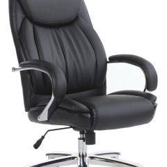 Кресло офисное BRABIX "Advance EX-575" (хром/экокожа/черное) 531825 в Лысьве - lysva.mebel24.online | фото 2