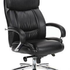 Кресло офисное BRABIX "Direct EX-580" (хром/рециклированная кожа/черное) 531824 в Лысьве - lysva.mebel24.online | фото 2