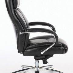 Кресло офисное BRABIX "Direct EX-580" (хром/рециклированная кожа/черное) 531824 в Лысьве - lysva.mebel24.online | фото 3