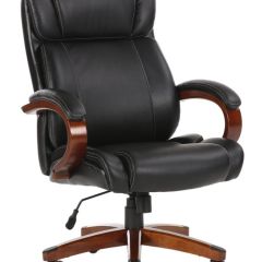 Кресло офисное BRABIX PREMIUM "Magnum EX-701" (дерево, рециклированная кожа, черное) 531827 в Лысьве - lysva.mebel24.online | фото