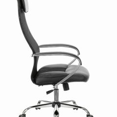 Кресло офисное BRABIX PREMIUM "Stalker EX-608 CH" (хром, ткань-сетка/кожзам, черное) 532091 в Лысьве - lysva.mebel24.online | фото 2