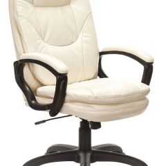 Кресло офисное BRABIX PREMIUM "Trend EX-568", экокожа, бежевое, 532102 в Лысьве - lysva.mebel24.online | фото