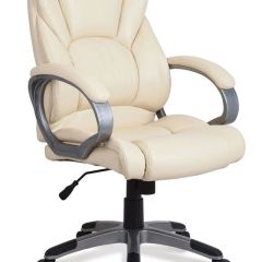 Кресло офисное BRABIX "Eldorado EX-504", экокожа, бежевое, 531167 в Лысьве - lysva.mebel24.online | фото