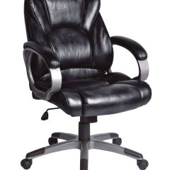 Кресло офисное BRABIX "Eldorado EX-504", экокожа, черное, 530874 в Лысьве - lysva.mebel24.online | фото 1