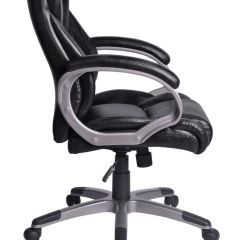 Кресло офисное BRABIX "Eldorado EX-504", экокожа, черное, 530874 в Лысьве - lysva.mebel24.online | фото 2