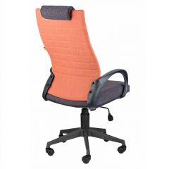 Кресло Квест HOME (Ткань КФ-28/КФ-13) оранжевый-сливовый в Лысьве - lysva.mebel24.online | фото 3