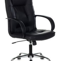 Кресло руководителя Бюрократ T-800N/BLACK черный в Лысьве - lysva.mebel24.online | фото