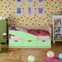 Кровать Бабочки (Салатовый матовый) 1600 в Лысьве - lysva.mebel24.online | фото