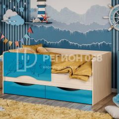 Кровать Дельфин-2 МДФ (фасад 3D) 1600 в Лысьве - lysva.mebel24.online | фото 3
