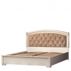 Кровать двойная №815 Парма кремовый белый (1800) в Лысьве - lysva.mebel24.online | фото