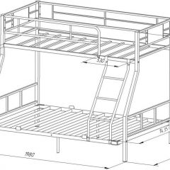 Кровать двухъярусная «Гранада-1 140» в Лысьве - lysva.mebel24.online | фото 6