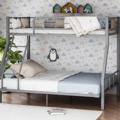 Кровать двухъярусная "Гранада-1 140" Серый в Лысьве - lysva.mebel24.online | фото