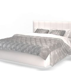 Кровать Элен 1400 + основание (Vega white) белый в Лысьве - lysva.mebel24.online | фото