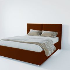 Кровать Корсика с ПМ 800 (велюр бордо) в Лысьве - lysva.mebel24.online | фото 2