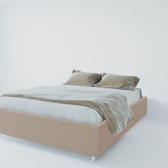 Кровать Подиум с ортопедическим основанием 900 (велюр серый) в Лысьве - lysva.mebel24.online | фото