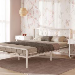 Кровать "Клэр" КМД18 Белая (1600*2000) (ножки-белые) в Лысьве - lysva.mebel24.online | фото