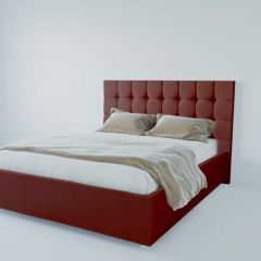 Кровать Венеция без основания 800 (велюр бордо) в Лысьве - lysva.mebel24.online | фото