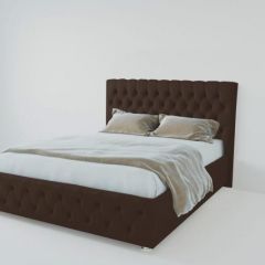 Кровать Версаль 900 без основания (экокожа коричневый) в Лысьве - lysva.mebel24.online | фото