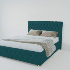Кровать Версаль 900 без основания (велюр бирюзовый) в Лысьве - lysva.mebel24.online | фото