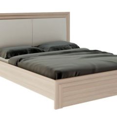 Кровать 1.6 Глэдис М31 с настилом и мягкой частью (ЯШС/Белый) в Лысьве - lysva.mebel24.online | фото