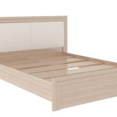 Кровать 1.6 Глэдис М31 с настилом и мягкой частью (ЯШС/Белый) в Лысьве - lysva.mebel24.online | фото 2