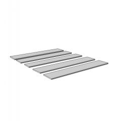 Кровать Сакура 1400 LIGHT + Проложки LIGHT 1.4 ДСП (Венге/Лоредо) в Лысьве - lysva.mebel24.online | фото 2